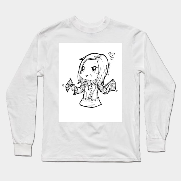 Pupper Kat Long Sleeve T-Shirt by riozaki21